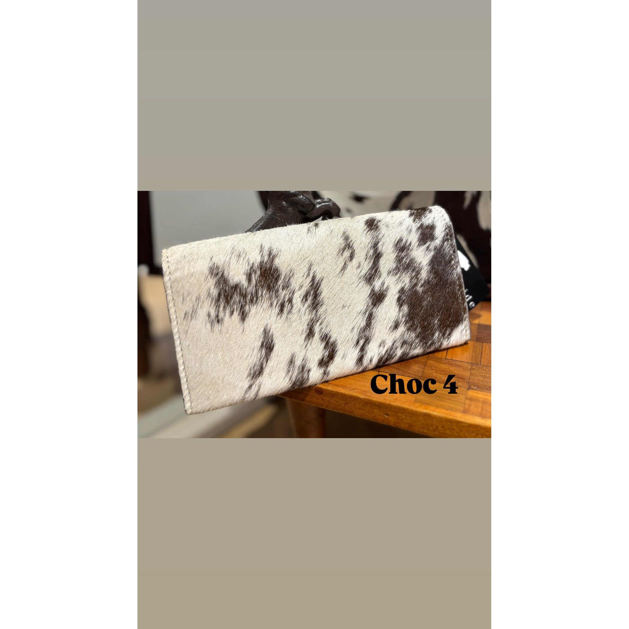 Hand Painted Tooling Leather Trifold Wallet – AW30
