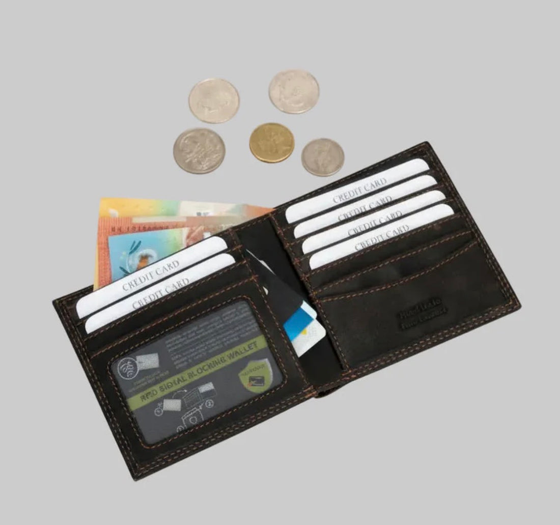 Bi-Fold Leather Wallet 