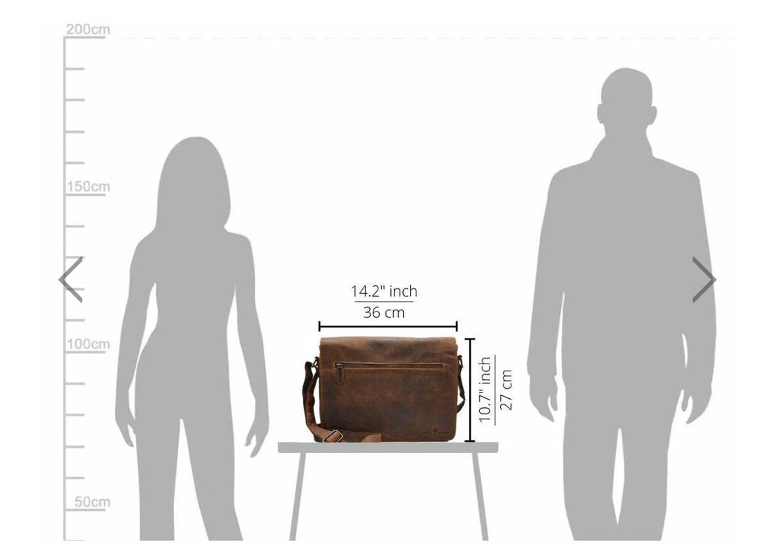 Leather Laptop Bag 