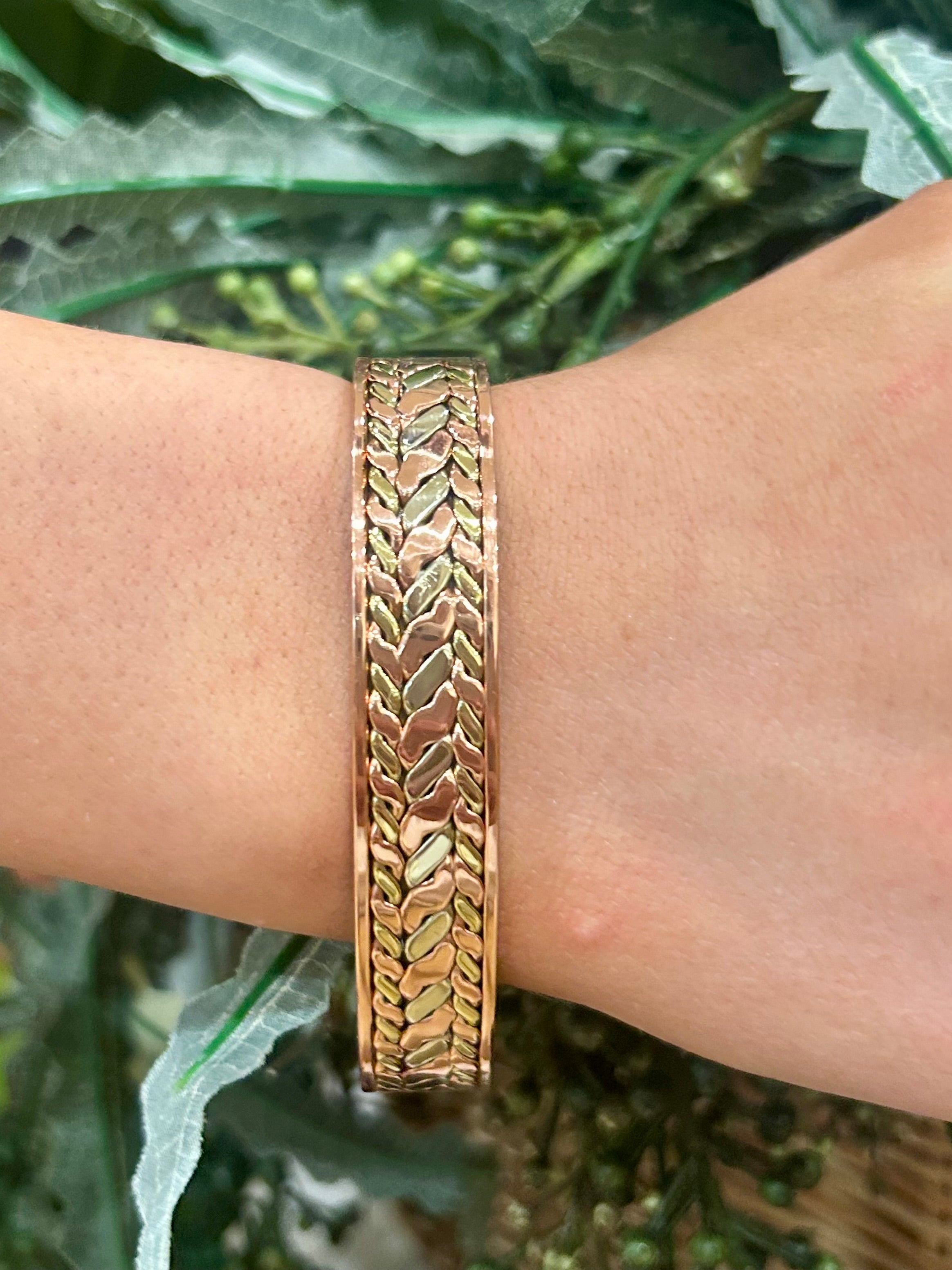 Copper Band Tri weave thick  