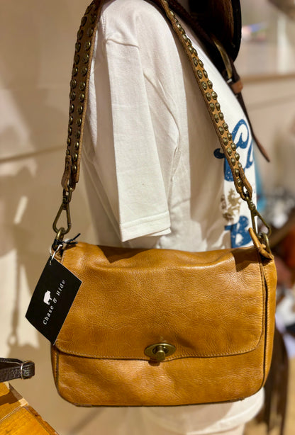 The Stella Gold Stud shoulder bag 