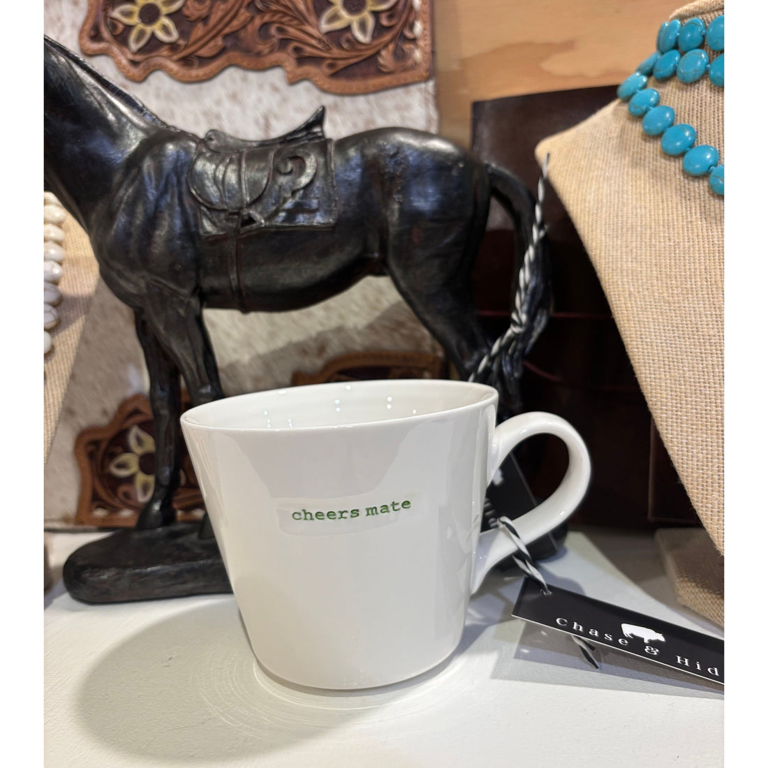 CHEERS MATE Keith Brymer Jones Porcelain Bucket Mug - Cheers Mate