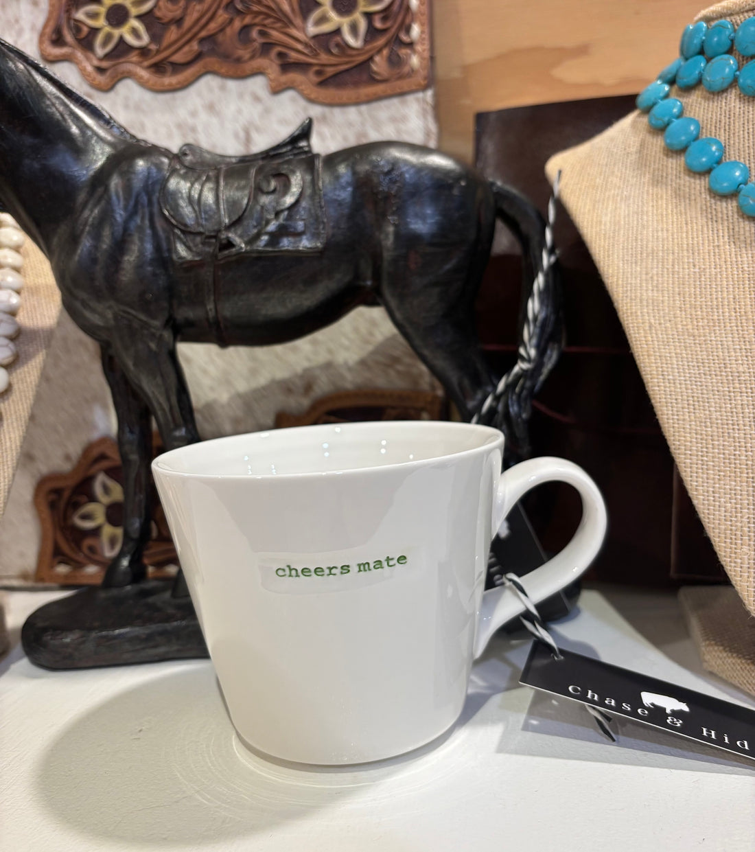 CHEERS MATE Keith Brymer Jones Porcelain Bucket Mug - Cheers Mate