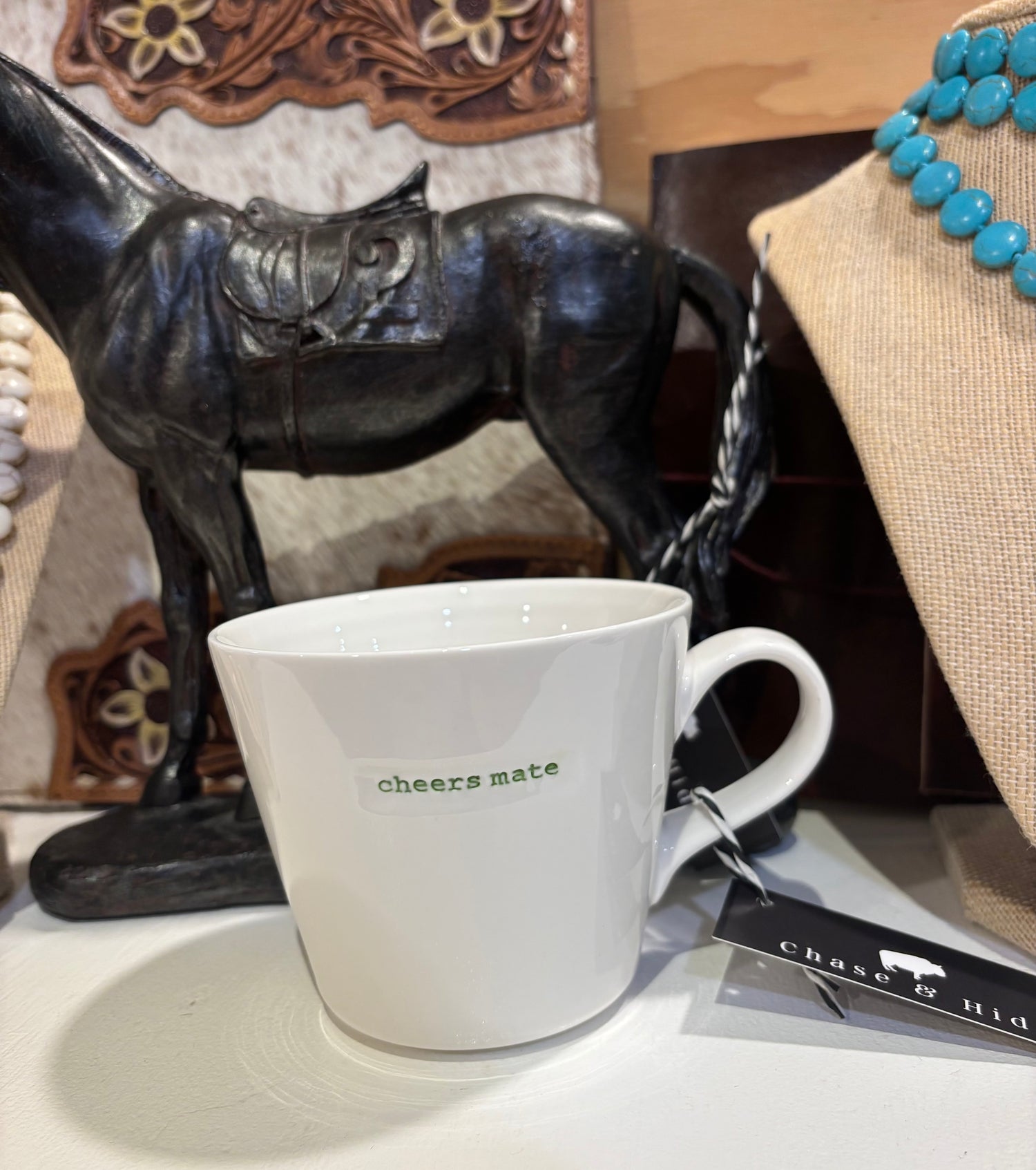 CHEERS MATE Keith Brymer Jones Porcelain Bucket Mug - Cheers Mate