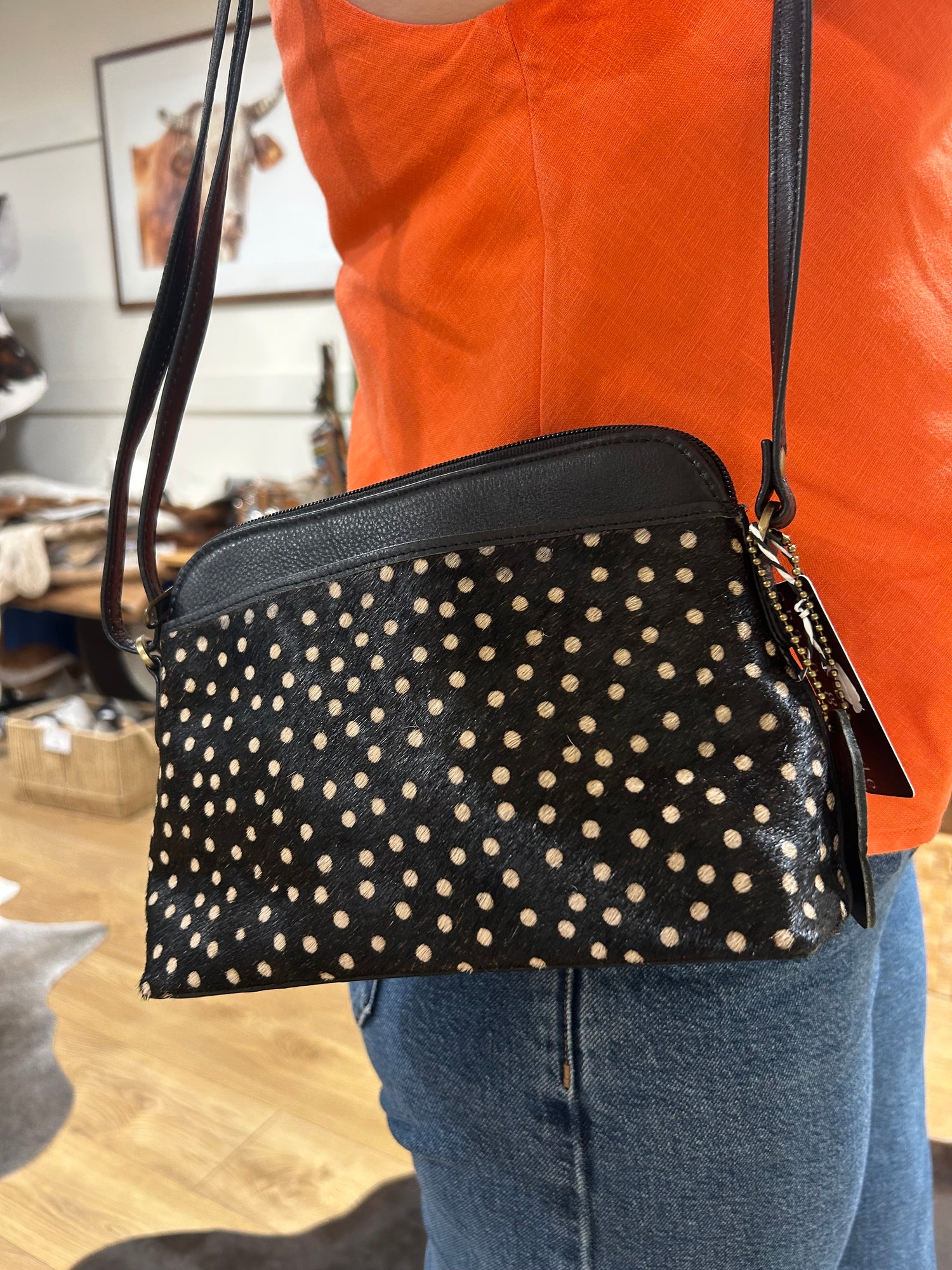 Polka Dot Crossbody 