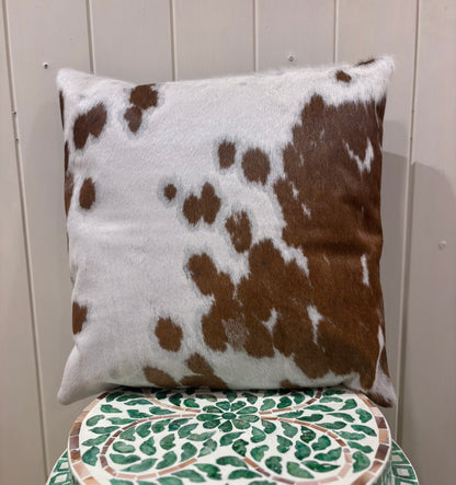 Hide and leather Cushion 