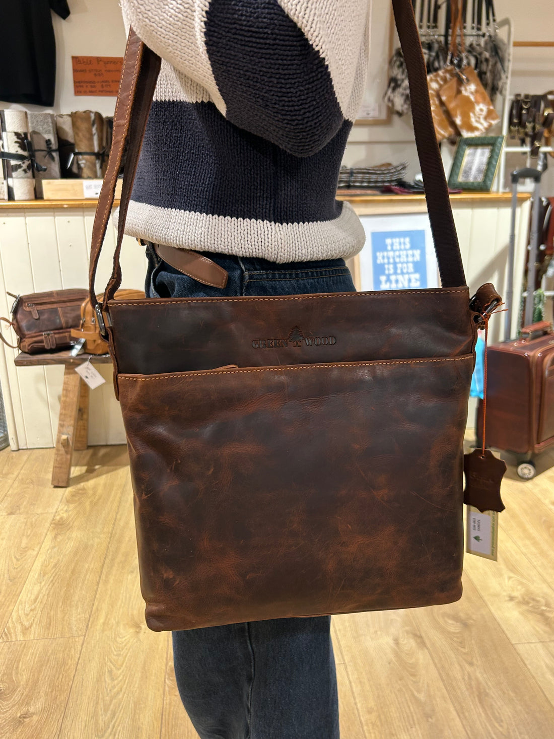 Leather Crossbody - GW001