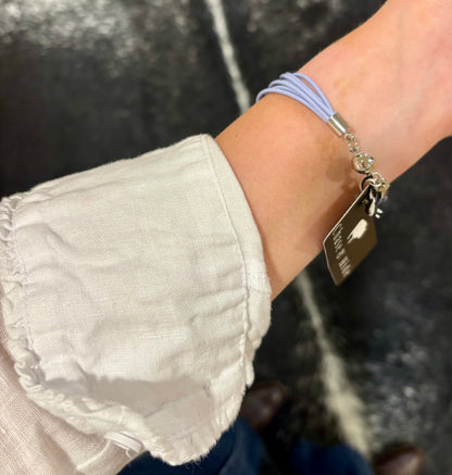 Pearl layers bracelet Purple 