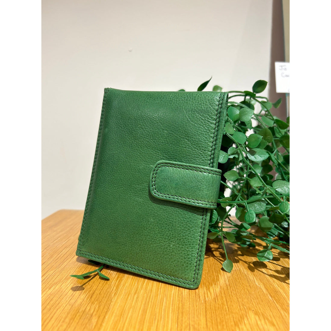 Green Clip Wallet 