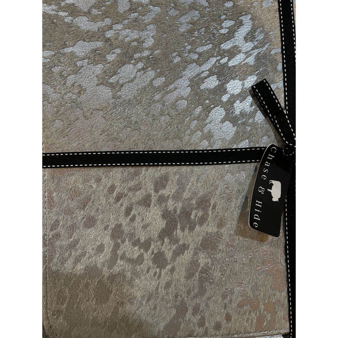 Silver Fleck cowhide placemats ( set of six) 