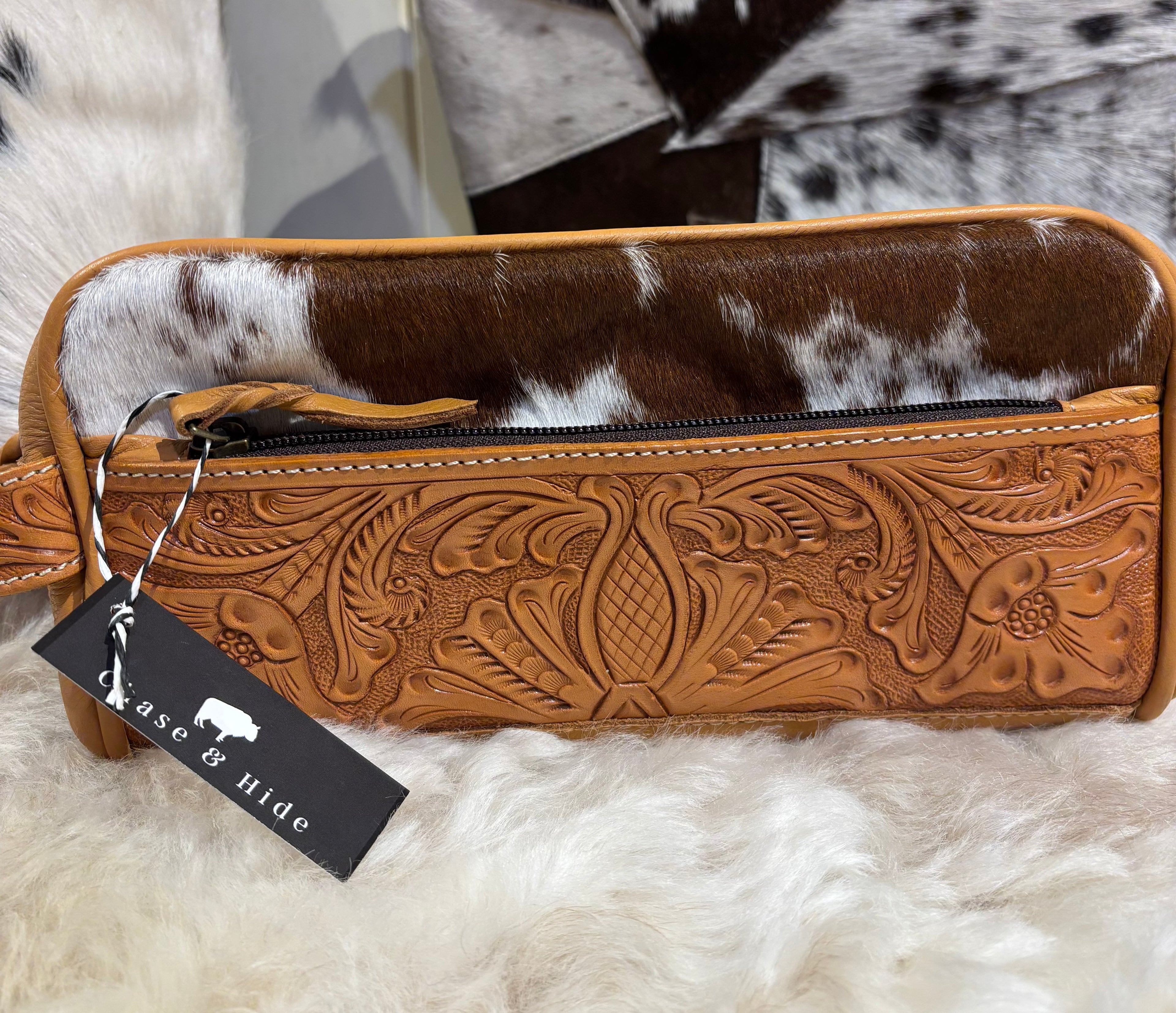 Tooled Toiletry Bag 