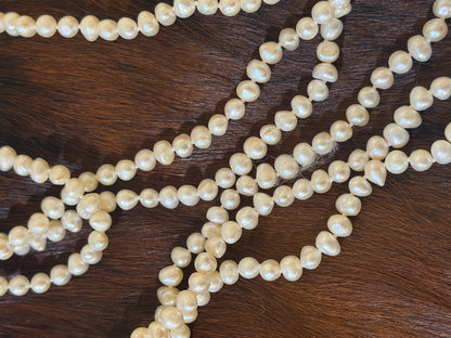 60” Potato Pearl Necklace 