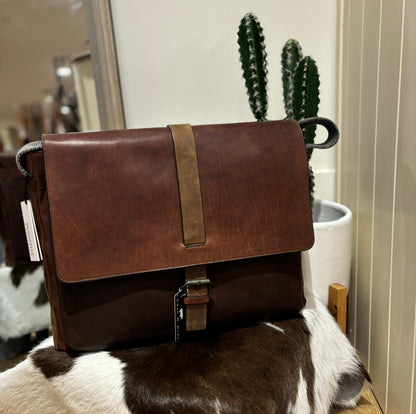 Men’s Vintage Leather Satchel 