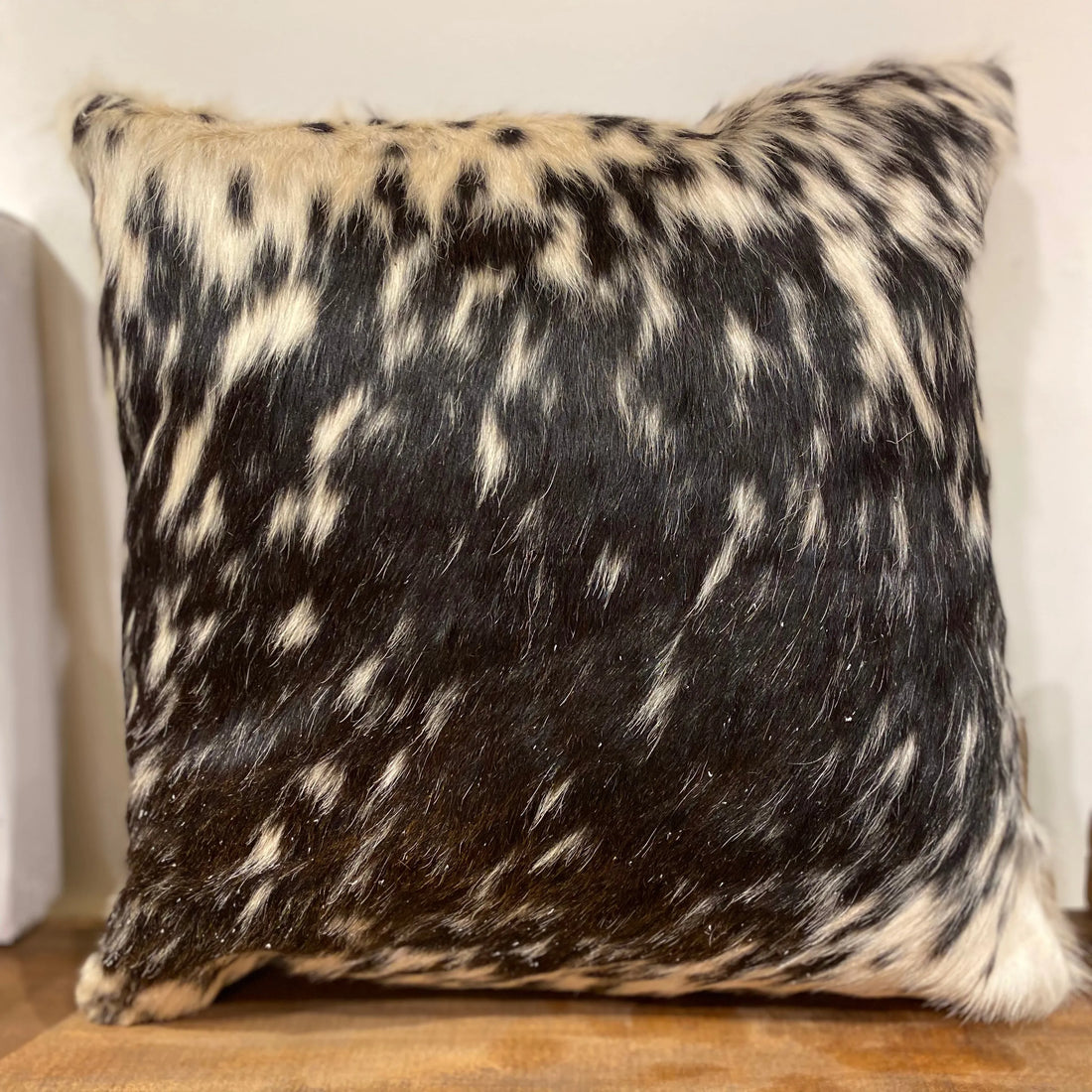 Hide and leather Cushion 