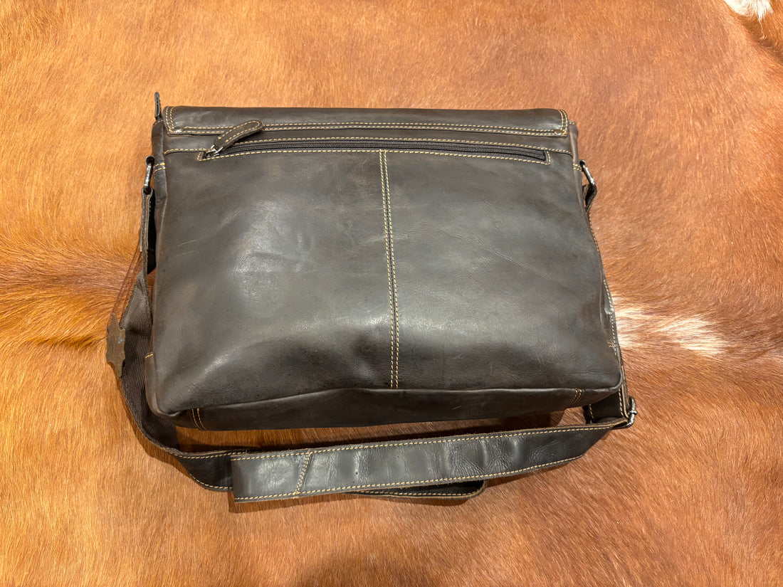 Leather Satchel Bag Laptop - 2117