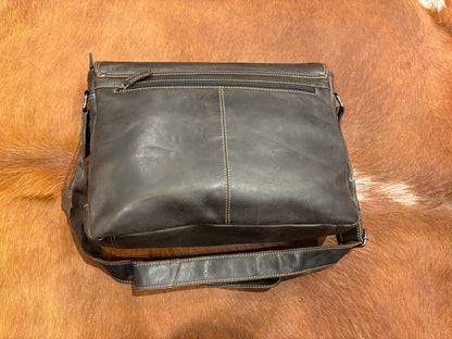 Leather Satchel Bag Laptop - 2117