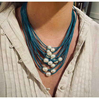 Pearl 15 layers Necklace 