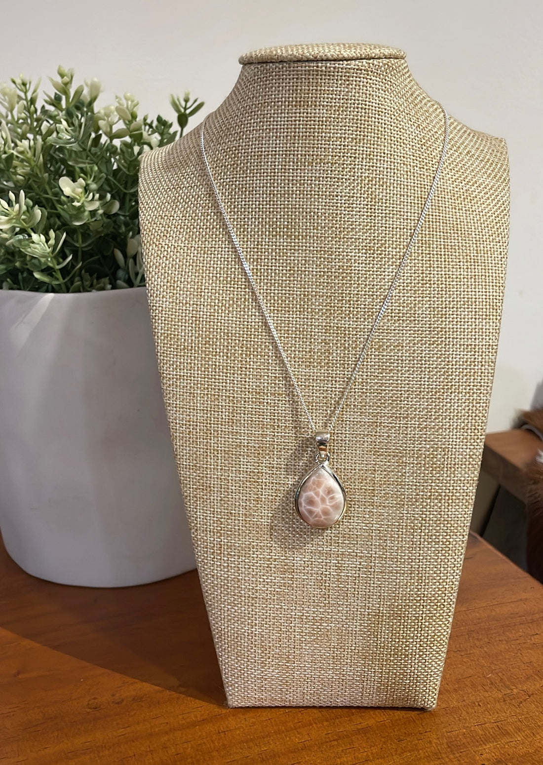 Thomsonite Stone Necklace