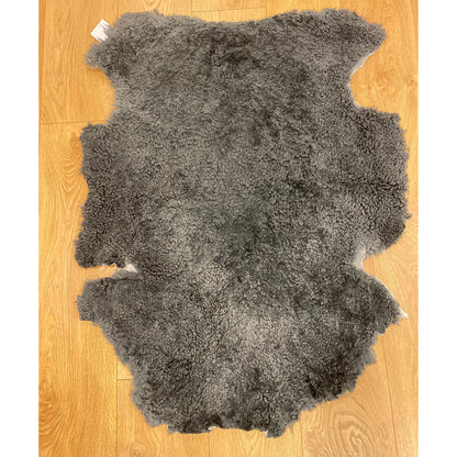 Sheepskin Pet Rug Steel 