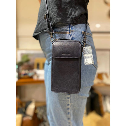 Leather sling wallet 