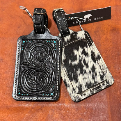 Tooled Luggage Tag 