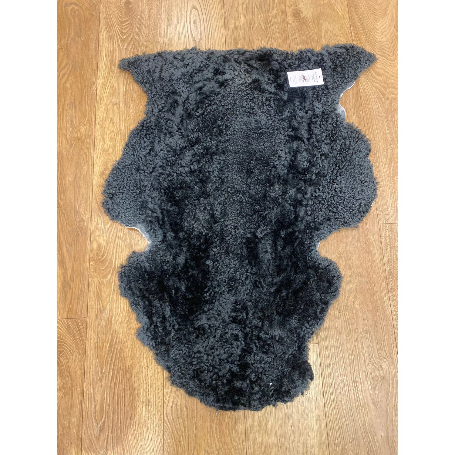 Sheepskin Pet Rug Steel 