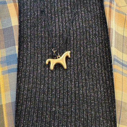 Horse Charm Necklace 