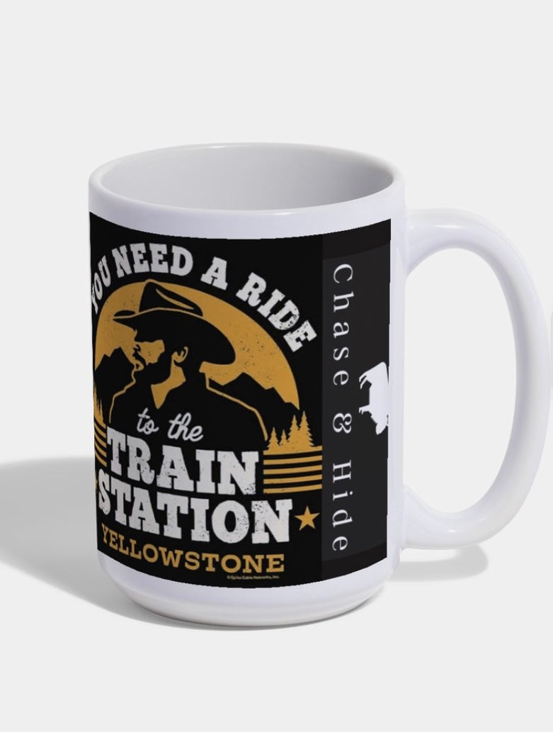 Yellowstone / Ride to the Train Station / Mug