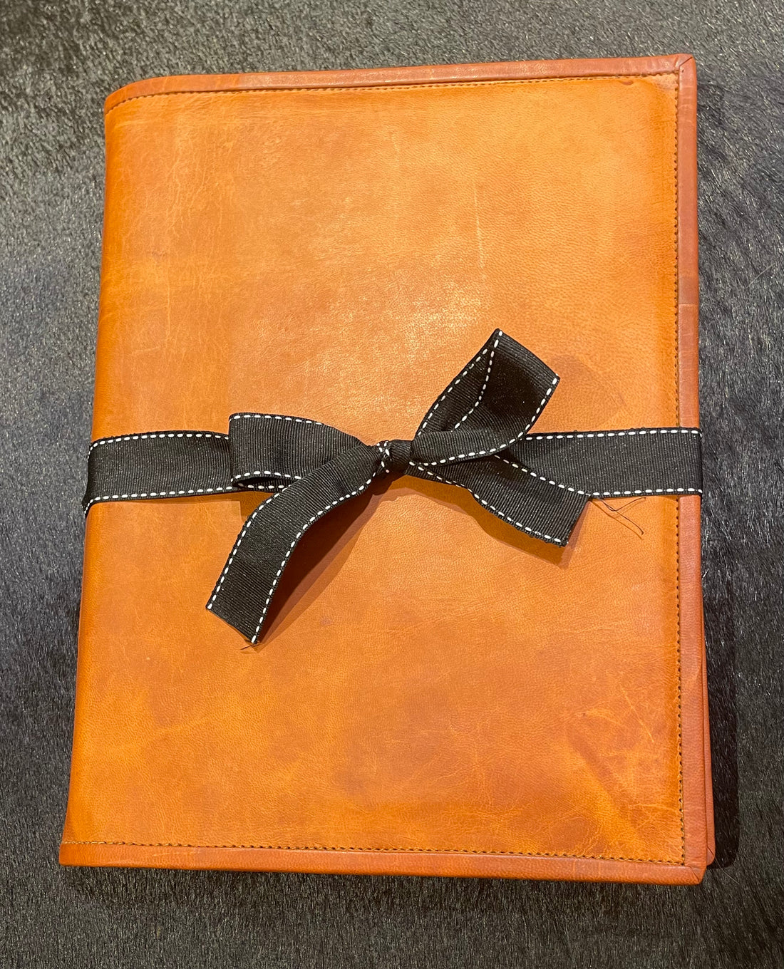 A4 Leather Book Cover with Journal