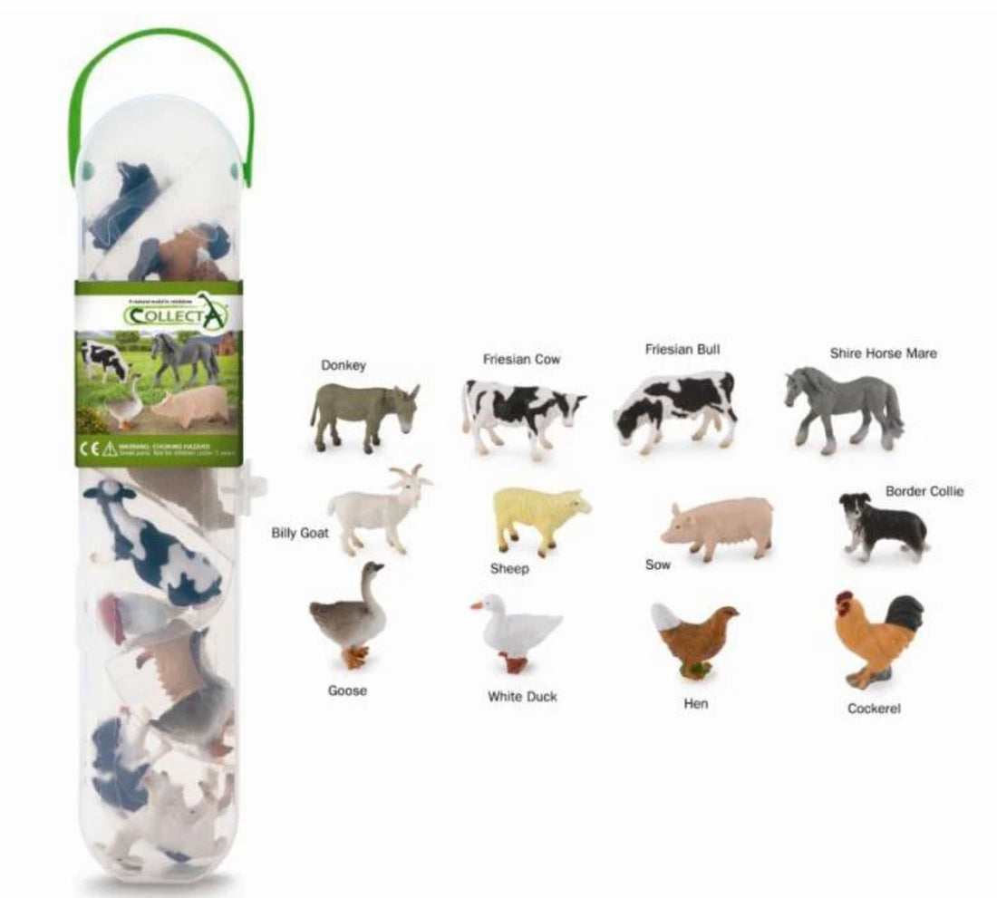 Gift Set Farm 12 Piece Tube