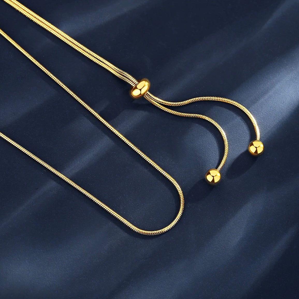 Gold Rope Lariat