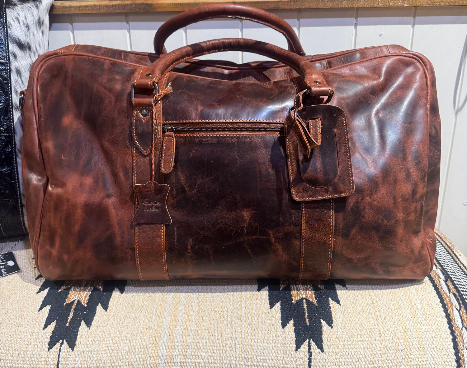 Wilson Leather Overnight bag 