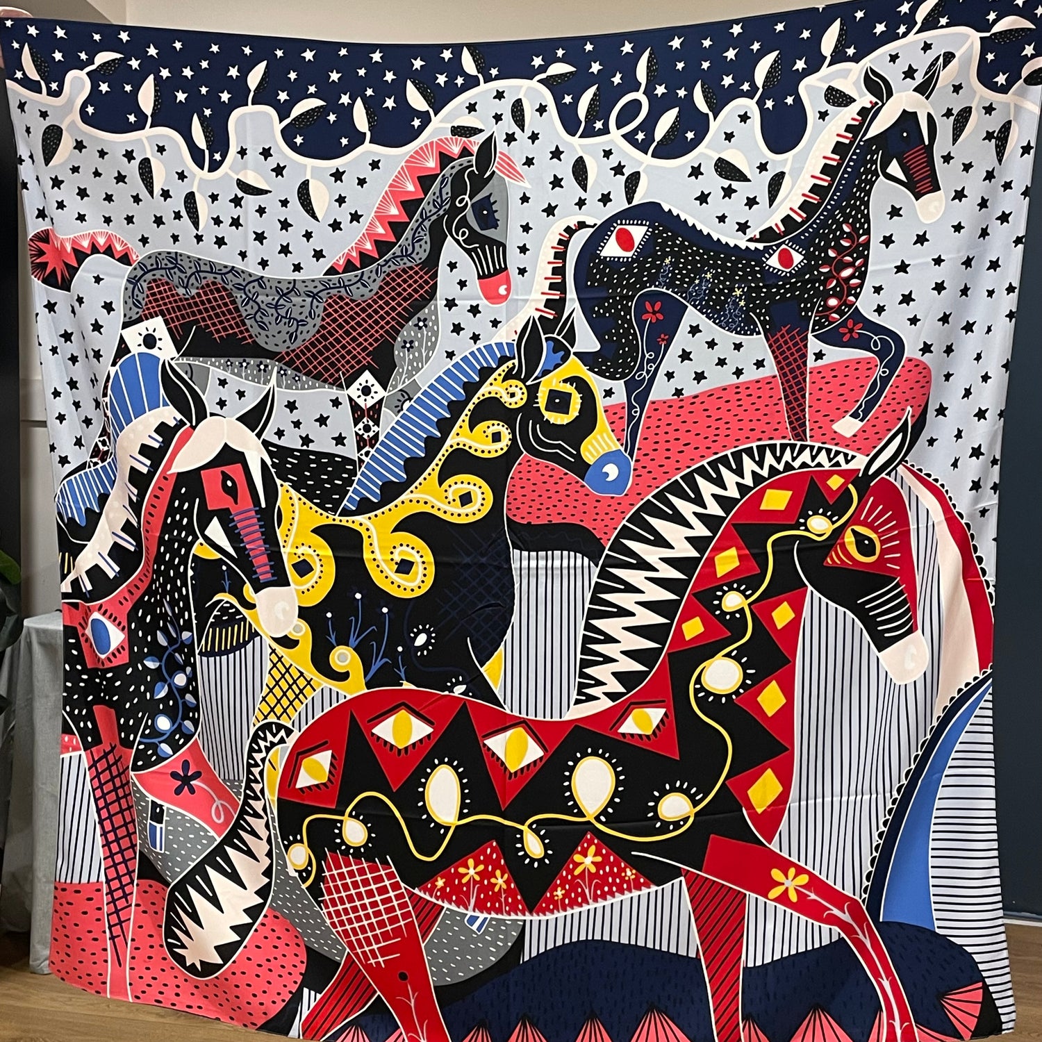 Colourful Horse Scarf