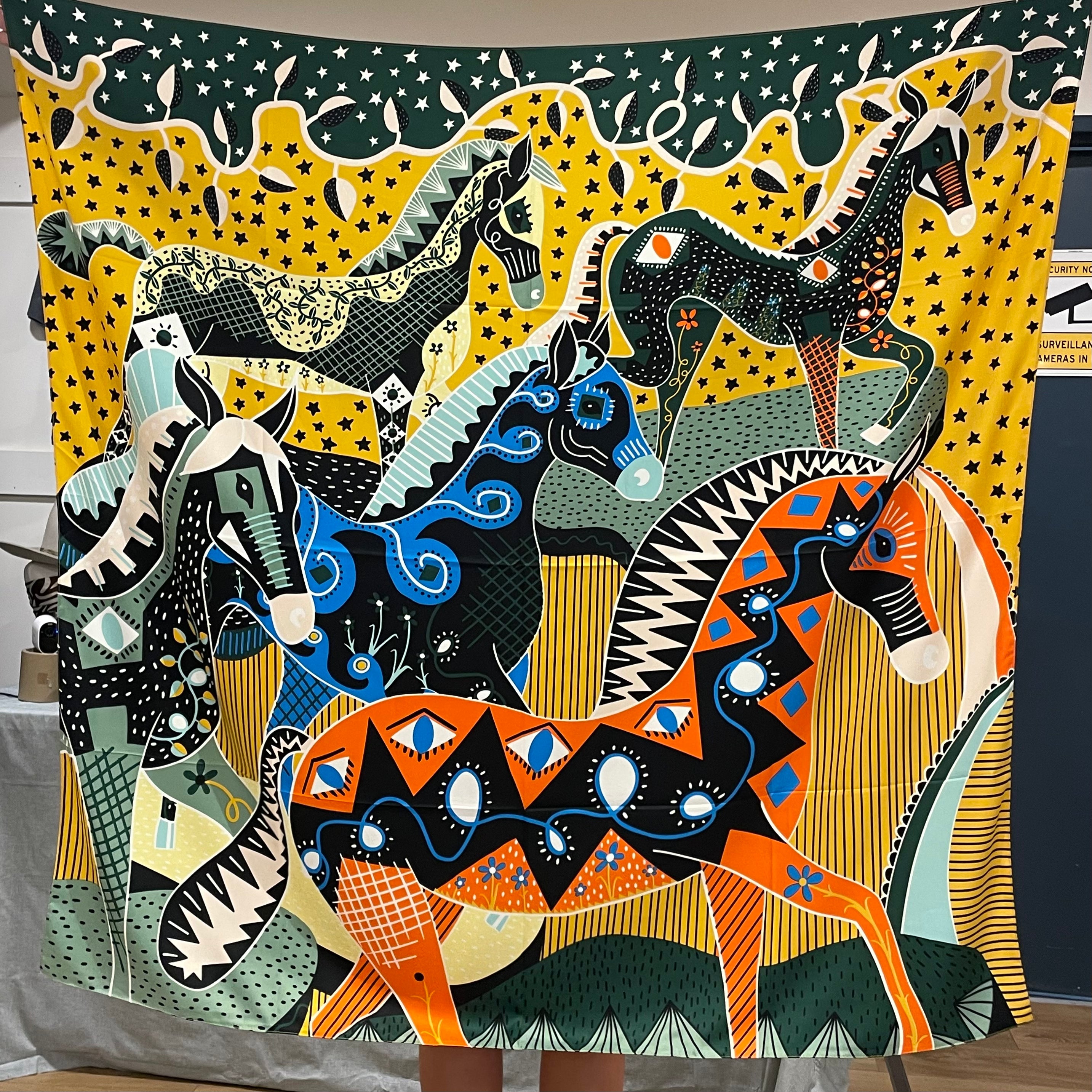 Colourful Horse Scarf