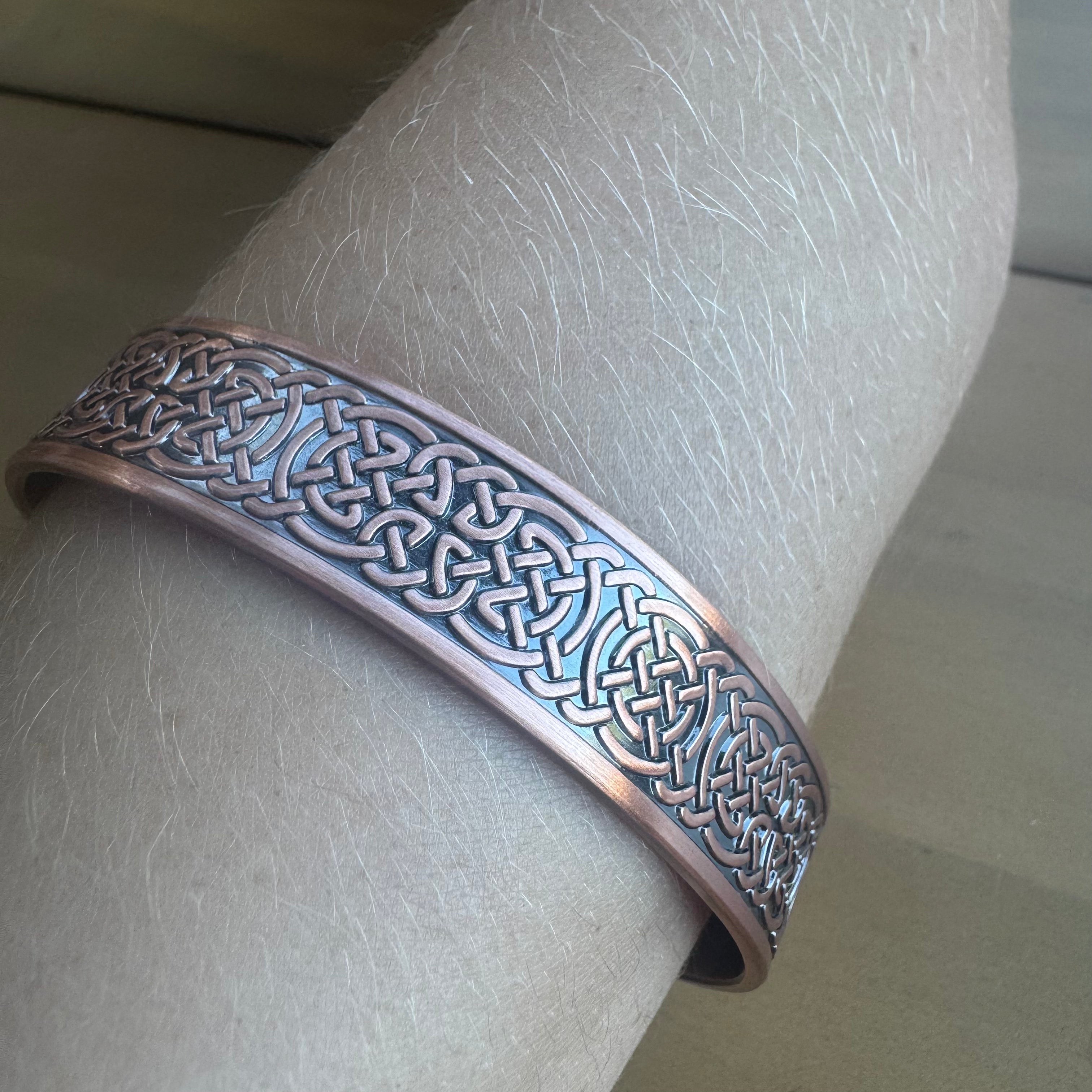 Copper Band Celtic Thick  