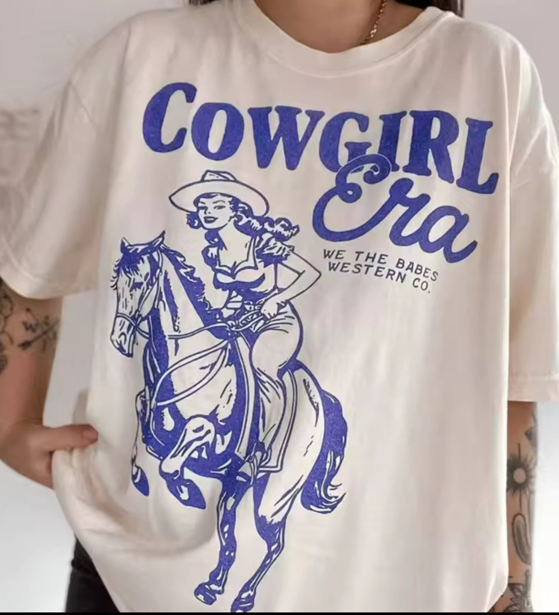 COWGIRL ERA T SHIRT