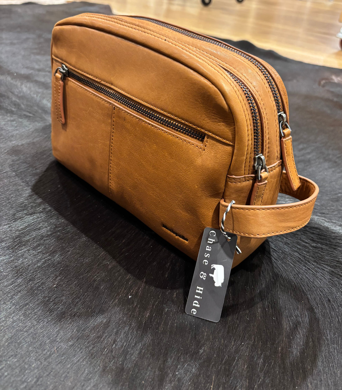 Toiletry Bag Tan 