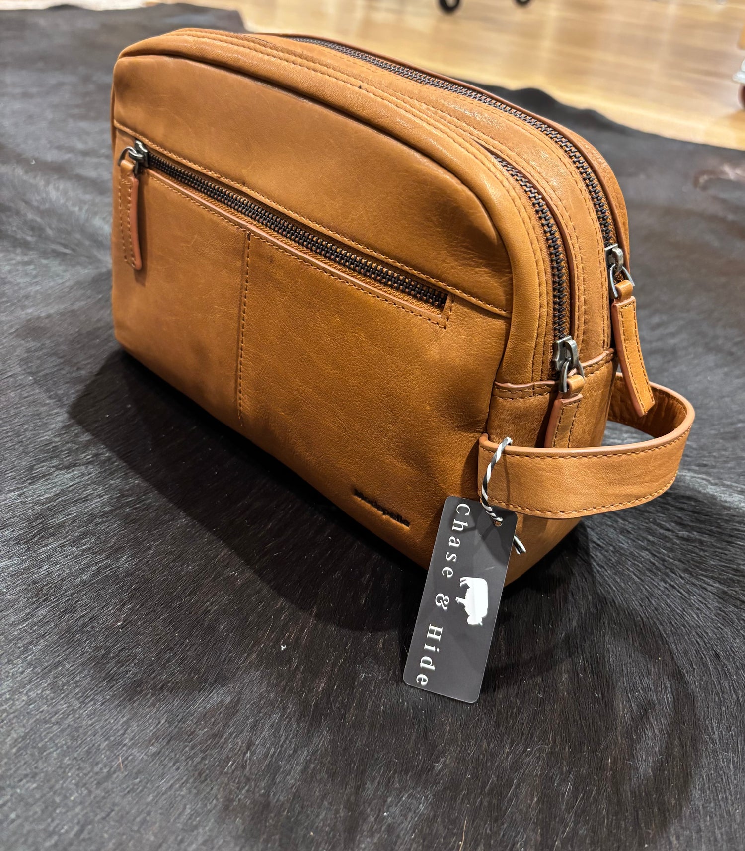 Toiletry Bag Tan 