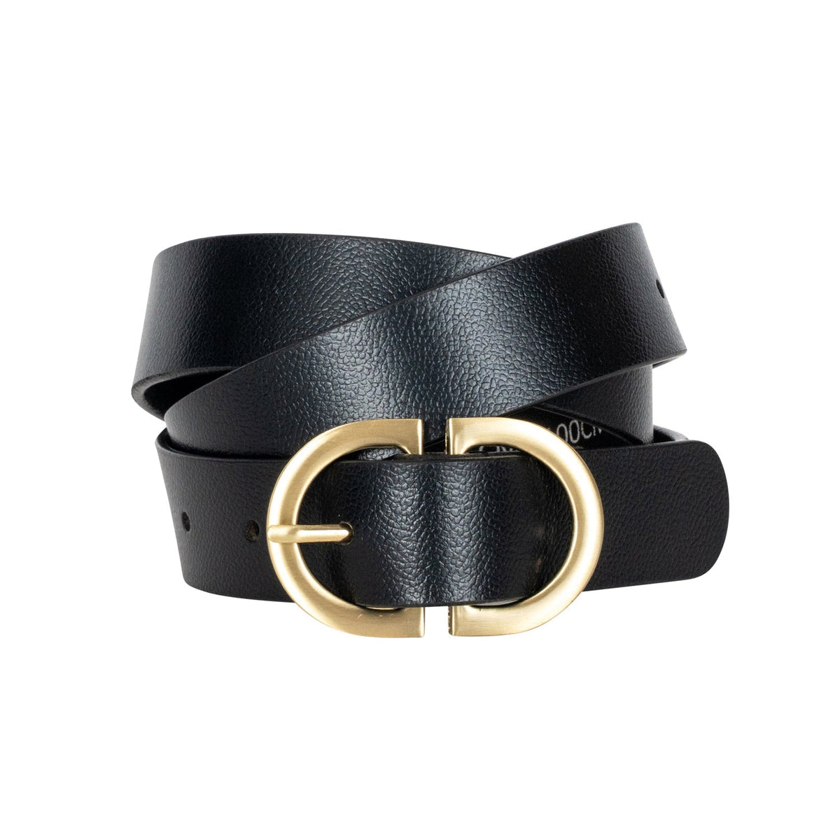 LEATHER AURELIA CLASSIC LEATHER BELT - LB011BLK-1