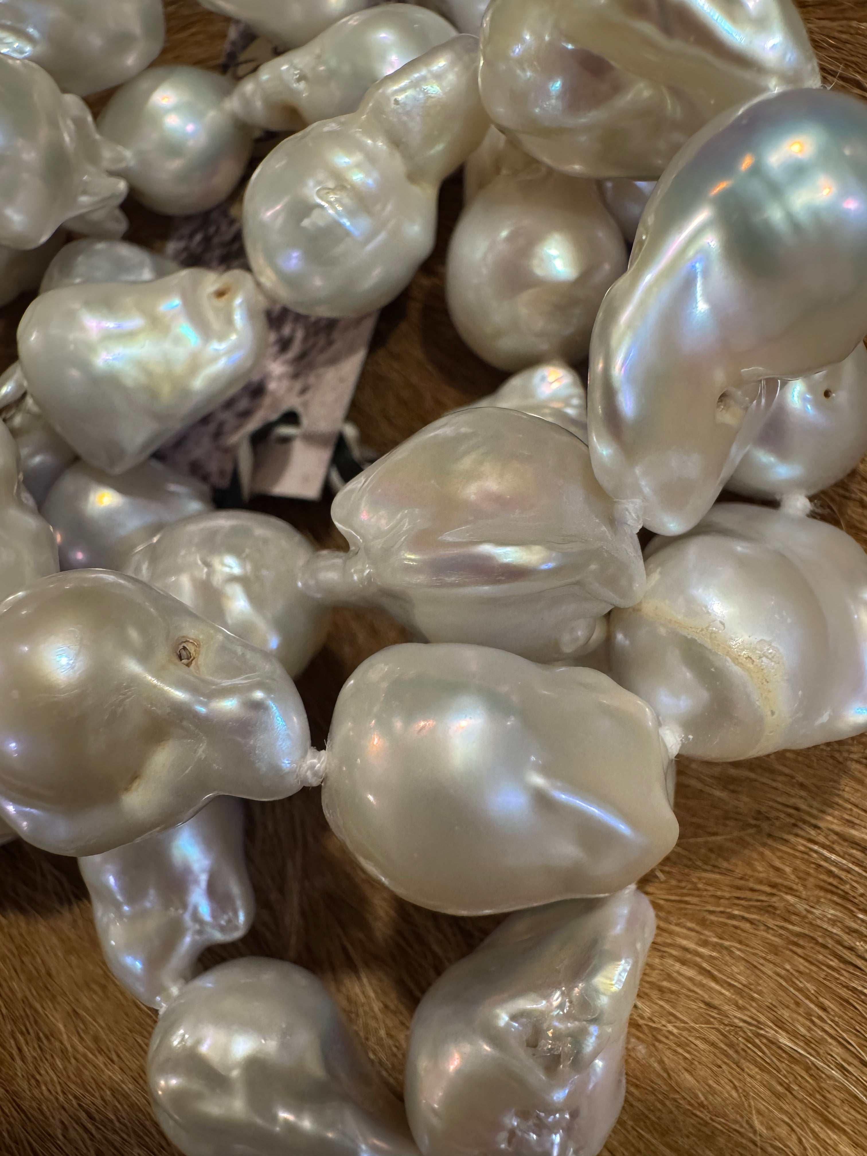 Baroque 32” inch length necklace