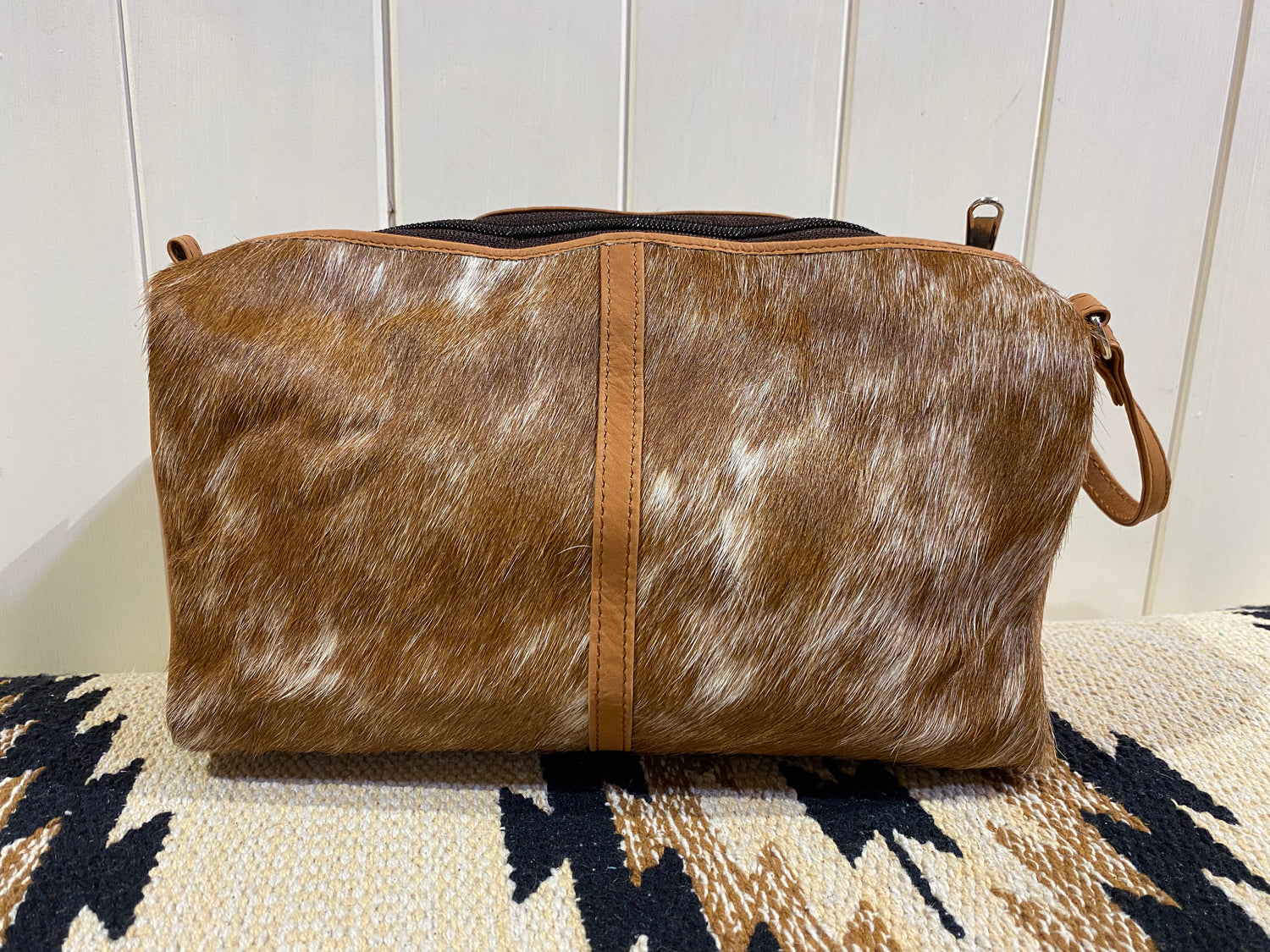 Hide Toiletry Bag Tan