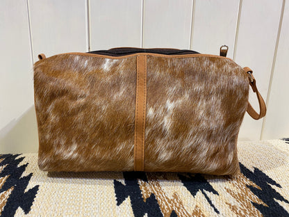 Hide Toiletry Bag Tan