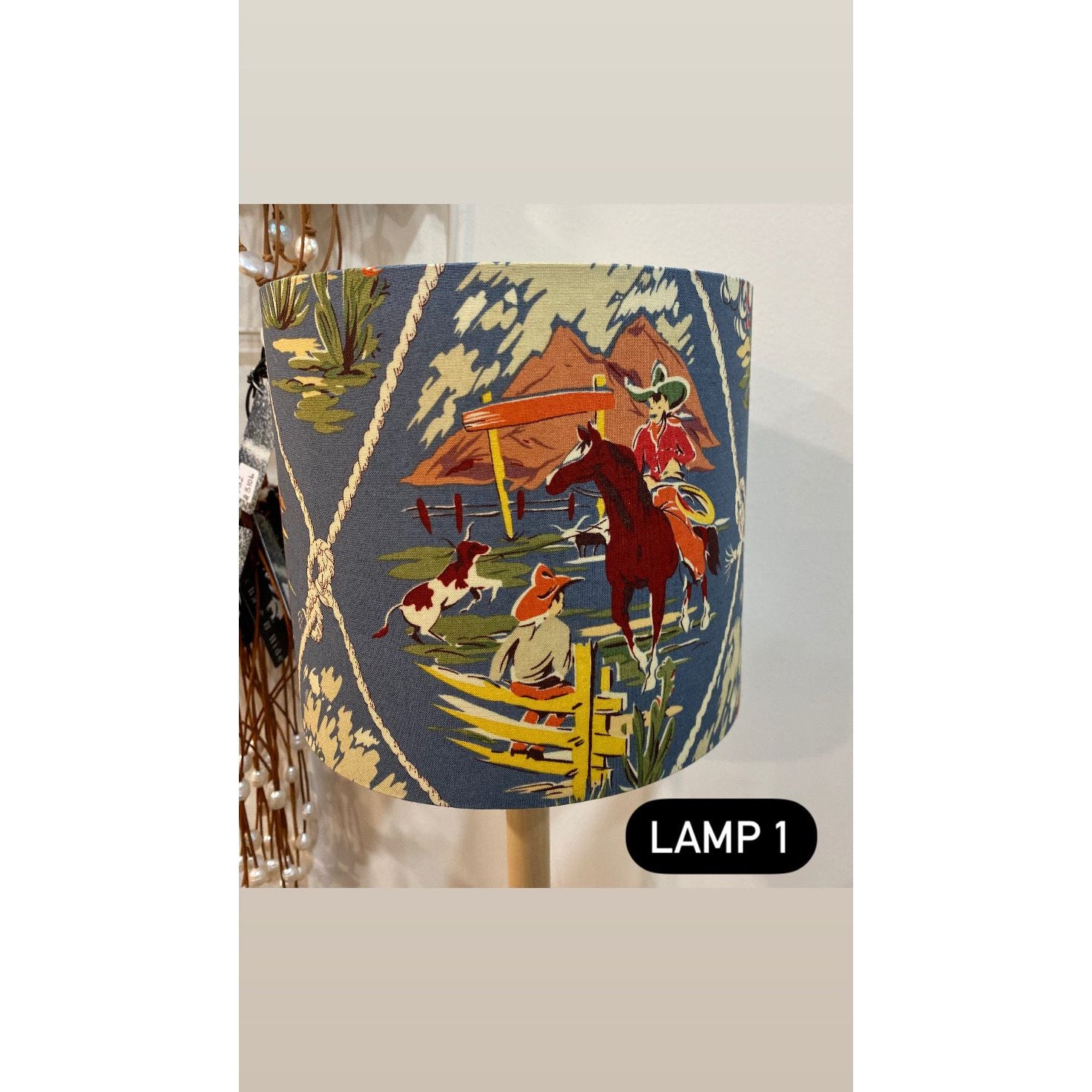 Western Lamp Shade