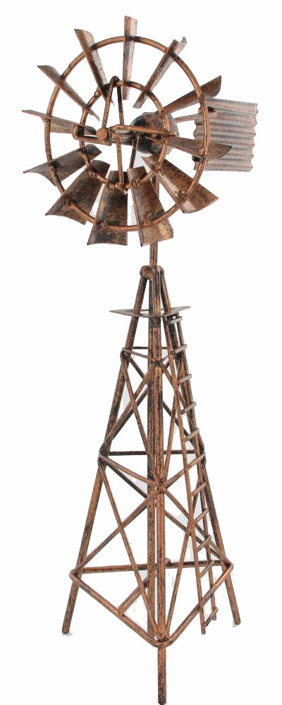 Copper Windmill 31cm