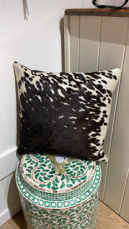 Hide and leather Cushion 