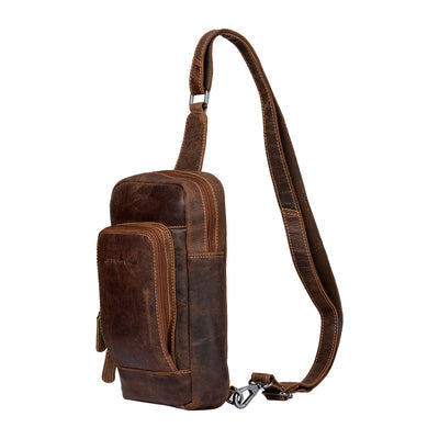Leather Crossbody Bag 