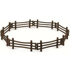 Log Fence : Round Yard