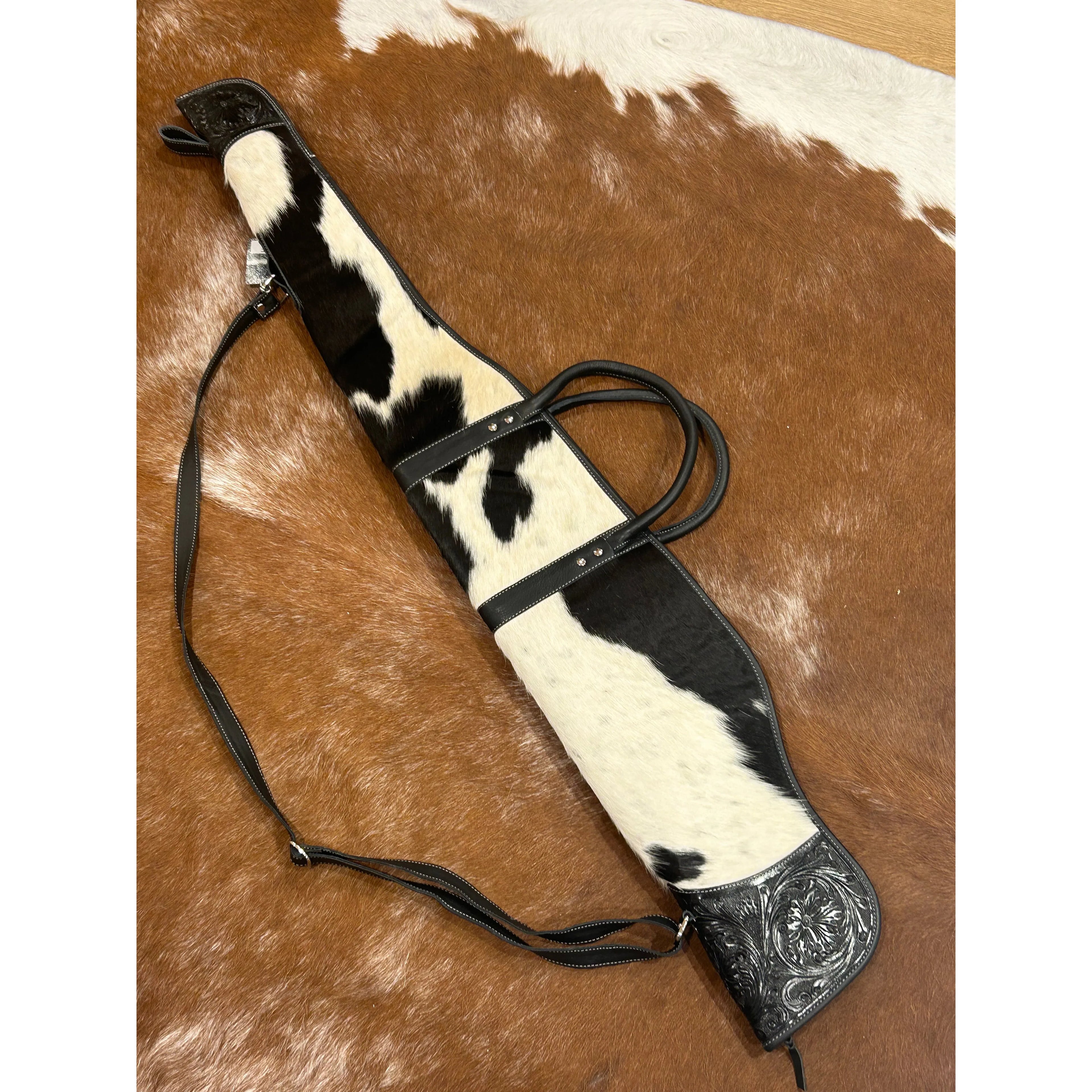 Rifle / Gun Case Cowhide and Tooling