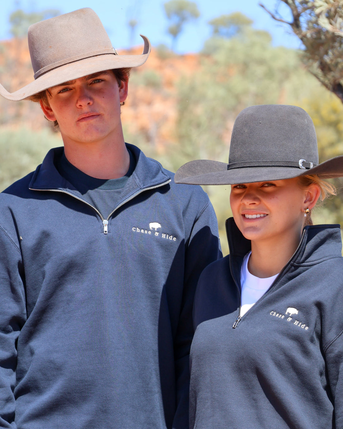 Chase and Hide Half Zip Jumper