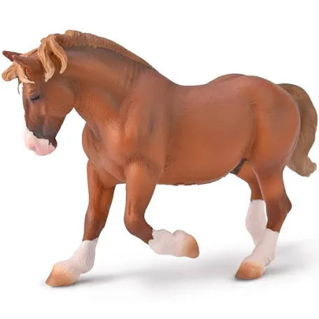 Breton Draft Horse Stallion Chestnut